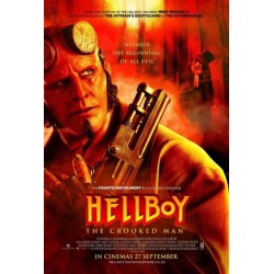 HELBOY THE CROOKRD MAN.   DVD