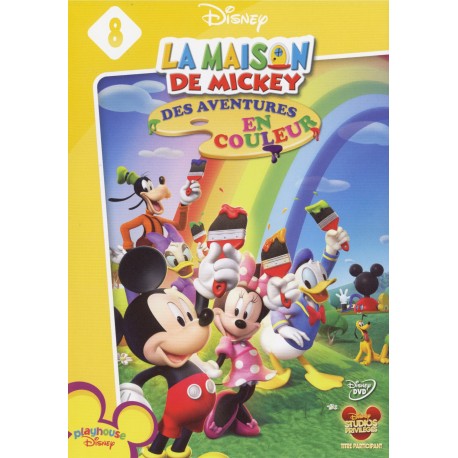LA MAISON DE MICKEY DES AVENTURES EN COULEUR DVD