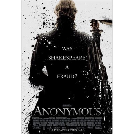 ANONYMOUS DVD