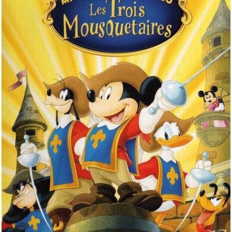 MICKEY LES 3 MOUSQUETAIRES DVD