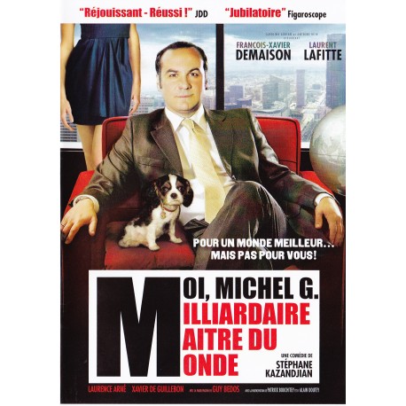 MOI MICHEL G MILLIARDAIRE MAITRE DU MONDE DVD