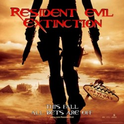 RESIDENT EVIL EXTINCTION DVD