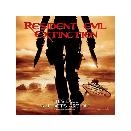 RESIDENT EVIL EXTINCTION DVD