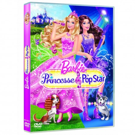 BARBIE LA PRINCESSE ET LA POP STAR DVD
