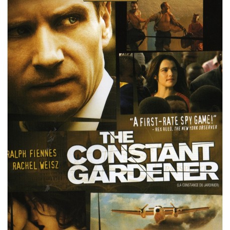 THE CONSTANT GARDENER FACE DVD