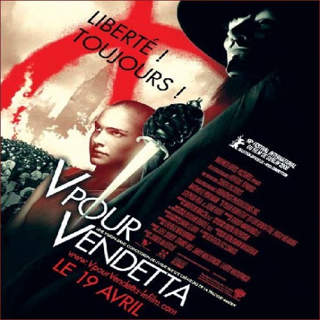 V POUR VENDETTA DVD
