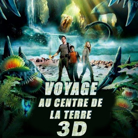 VOYAGE AU CENTRE DE LA TERRE 3D DVD