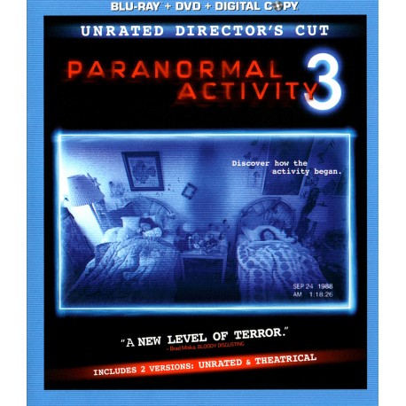 PARANORMAL ACTIVITY 3 BLURAY