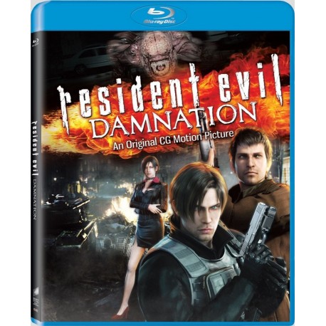RESIDENT EVIL DAMNATION  BLURAY