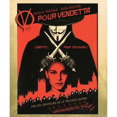 V POUR VENDETA BLURAY