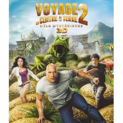 VOYAGE AU CENTRE DE LA TERRE 2 3D-L'ILE MYSTERIEUSE BLURAY