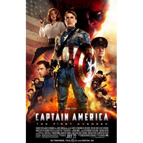 CAPTAIN AMERICA THE FIRST AVENGER DVD
