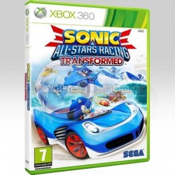 SONIC ALL STAR RACING TRANSFORMED.   X360