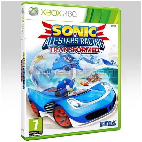 SONIC ALL STAR RACING TRANSFORMED.   X360