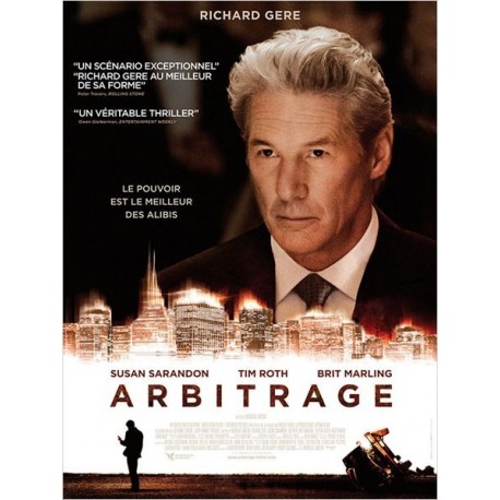 ARBITRAGE. DVD