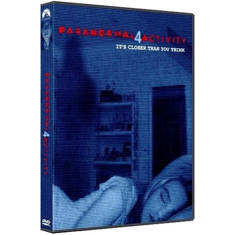 PARANORMAL ACTIVITY 4. DVD