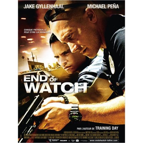 END OF WATCH. DVD