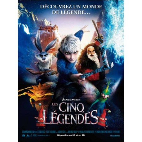 LES CINQ LEGENDES. DVD