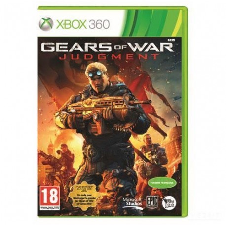 GEARS OF WAR JUDGMENT. X360