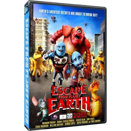 ESCAPE FROM PLANET EARTH. DVD