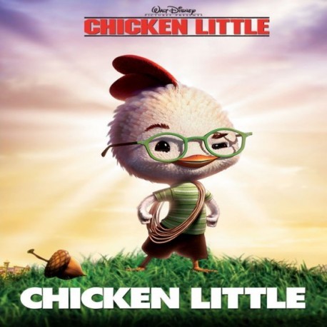 CHICKEN LITTLE FACE DVD