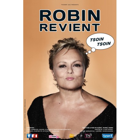 MURIEL ROBIN REVIENT TSOIN TSOIN. DVD