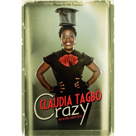 CLAUDIA TAGBO CRAZY. DVD