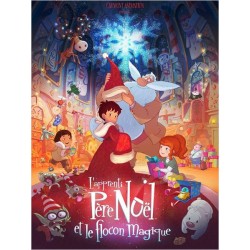 L'APRENTI PERE NOEL ET LE FLOCON MAGIQUE.   DVD 