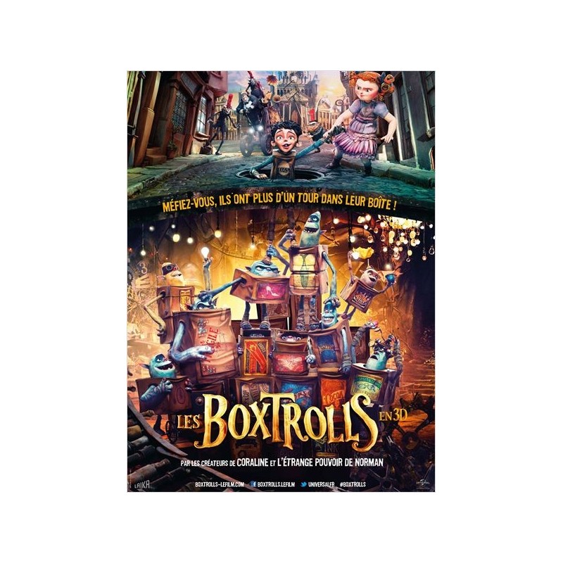 LES BOXTROLLS. DVD