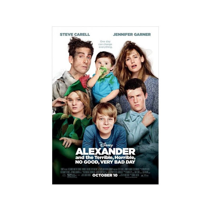 ALEXANDER AND THE TERRIBLE Horrible, No Good, Very Bad Day. DVD
