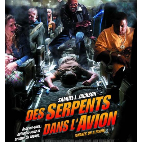 DES SERPENTS DANS L'AVION DVD