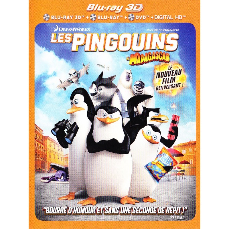 LES PINGOUINS DE MADAGASCAR. BR
