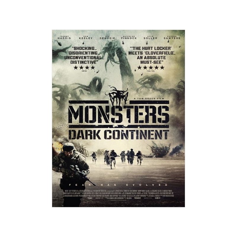 MONSTERS DARK CONTINENT. DVD