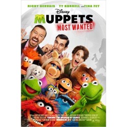 MUPPETS MOST WANTED. DVD