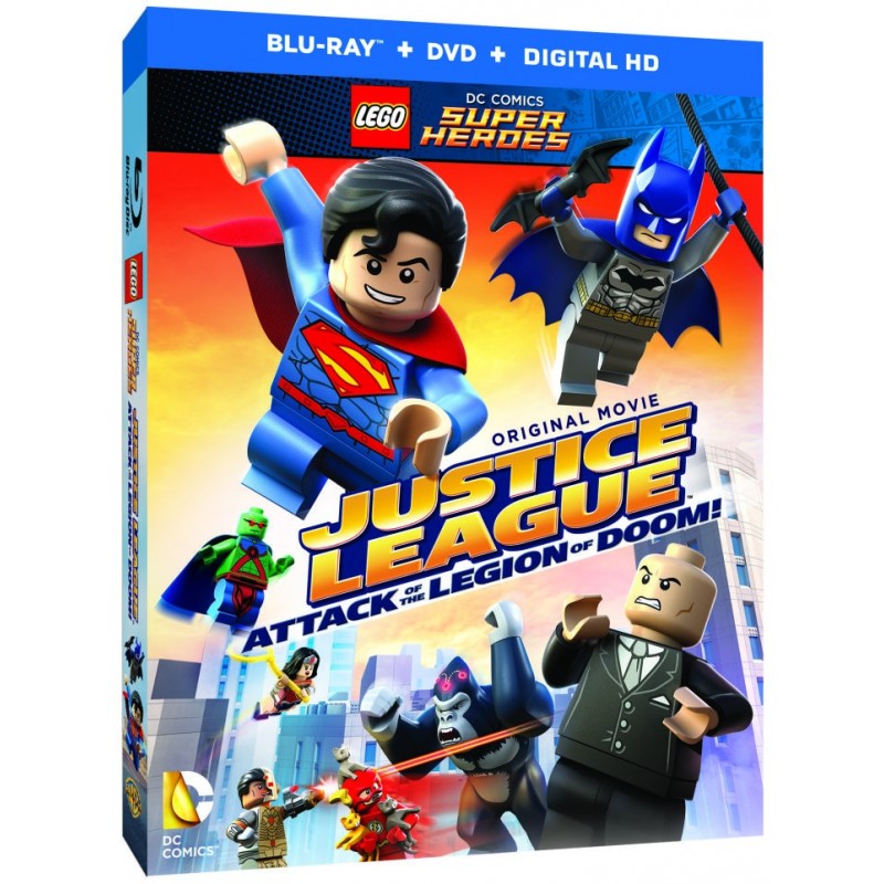 LEGO DC Attack of the legion of doom. DVD
