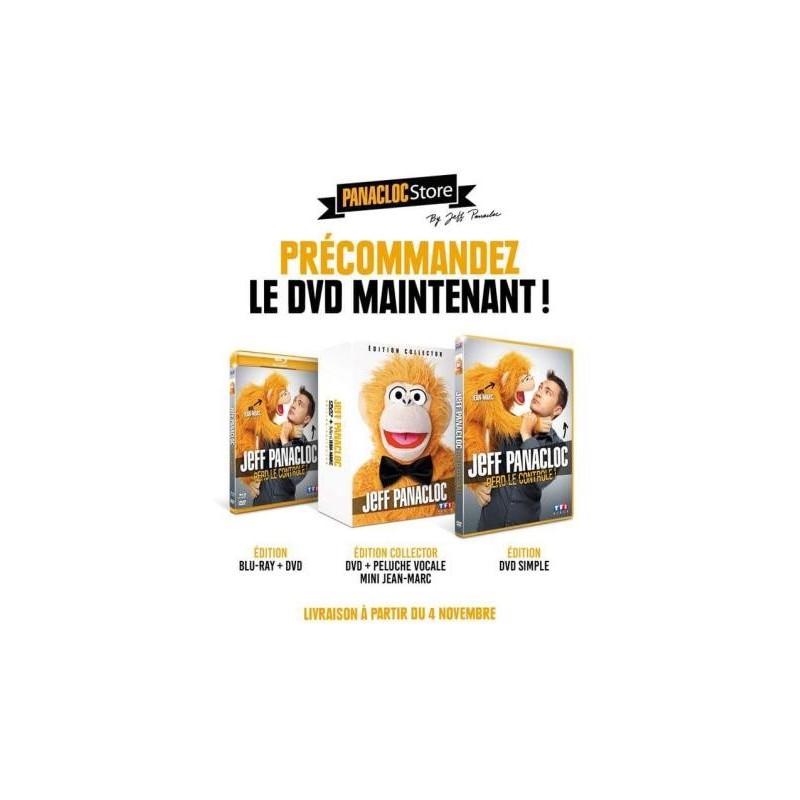 JEFF PANACLOC Perd le controle. DVD