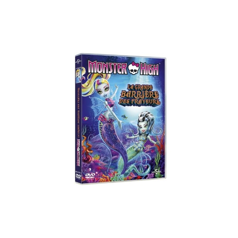 MONSTER HIGH La grande barrière des frayeurs. DVD