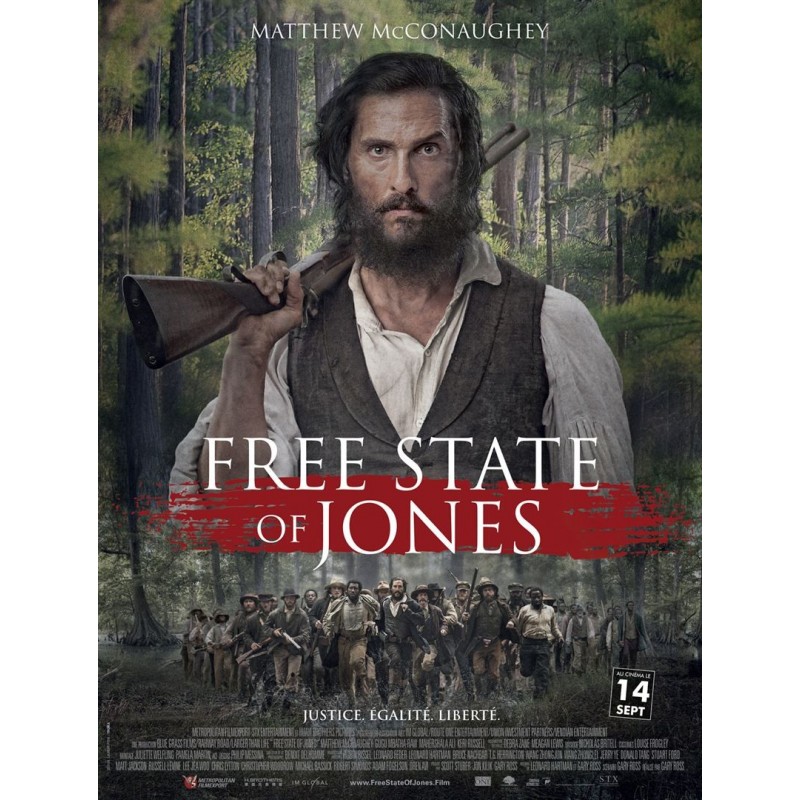 FREE STATE OF JONES. DVD