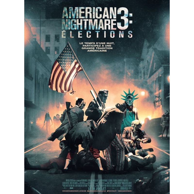 AMERICAN NIGHTMARE 3 : ELECTIONS. DVD