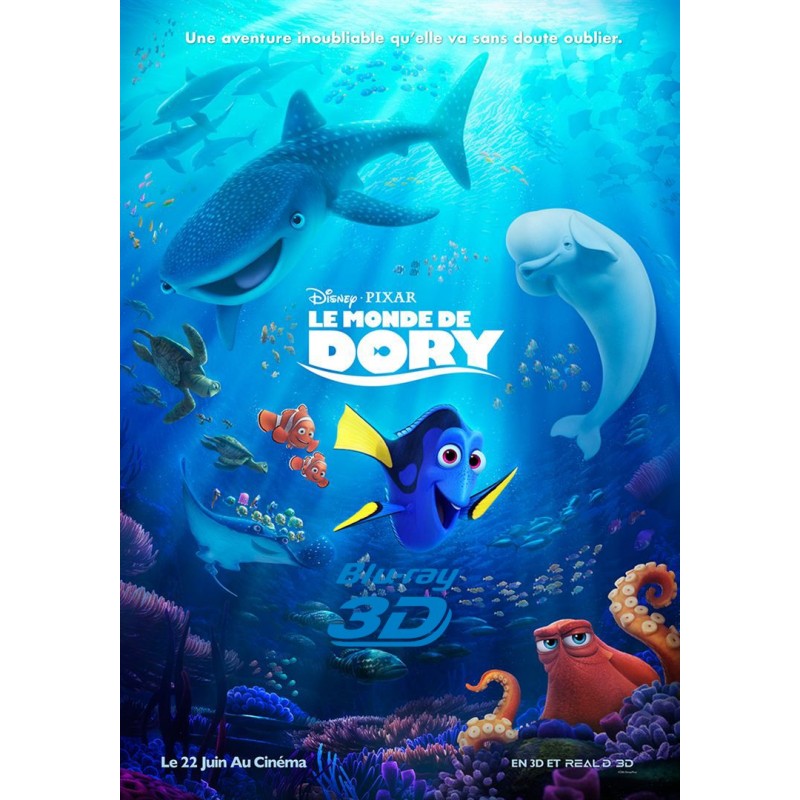 LE MONDE DE DORY.   DVD