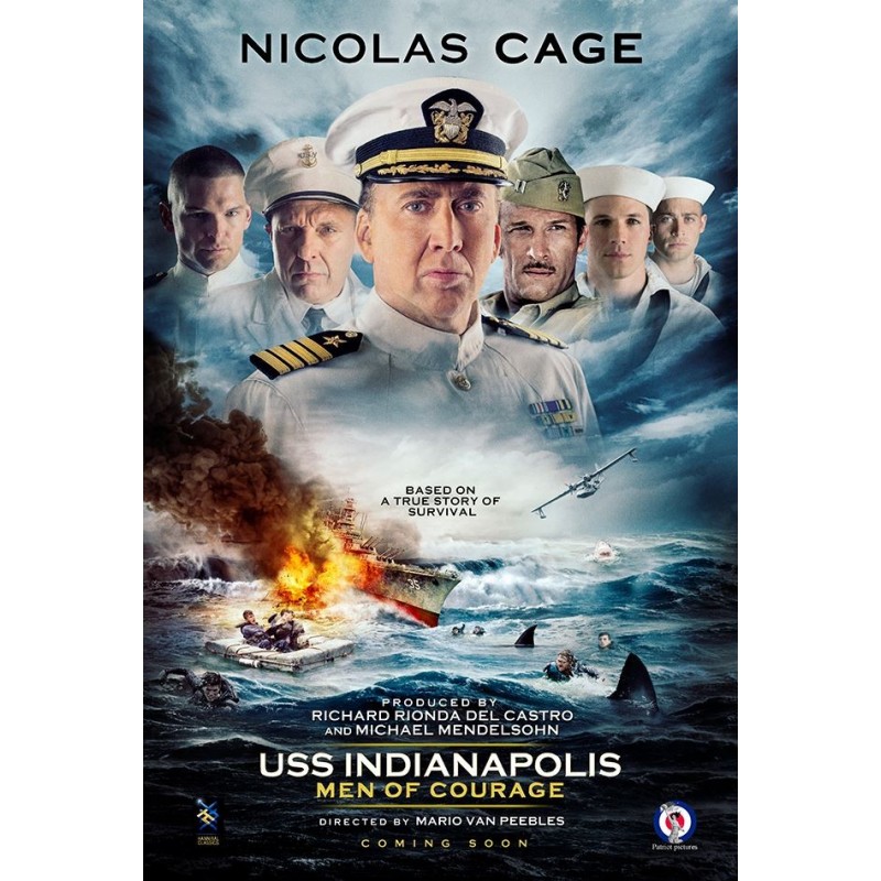 USS INDIANAPOLIS: MEN OF COURAGE. DVD