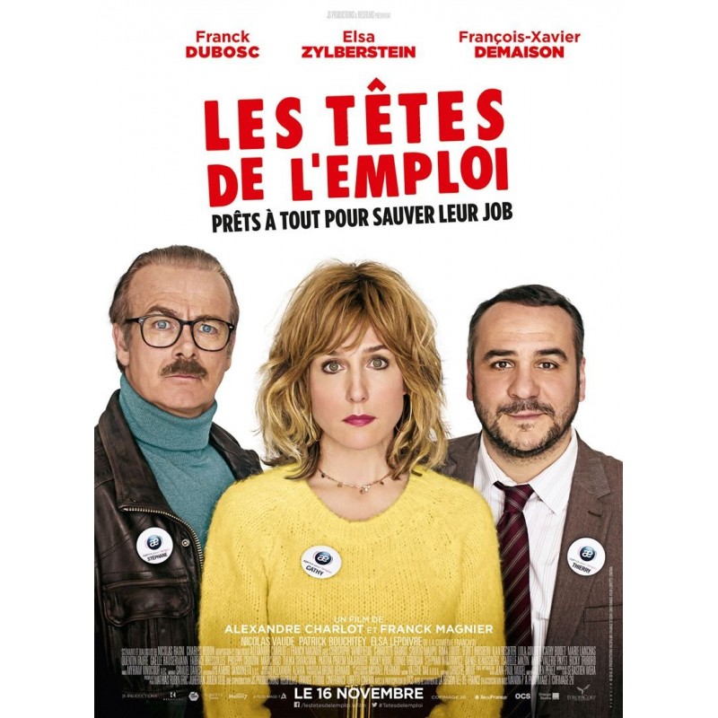 LES TÊTES DE L'EMPLOI. DVD