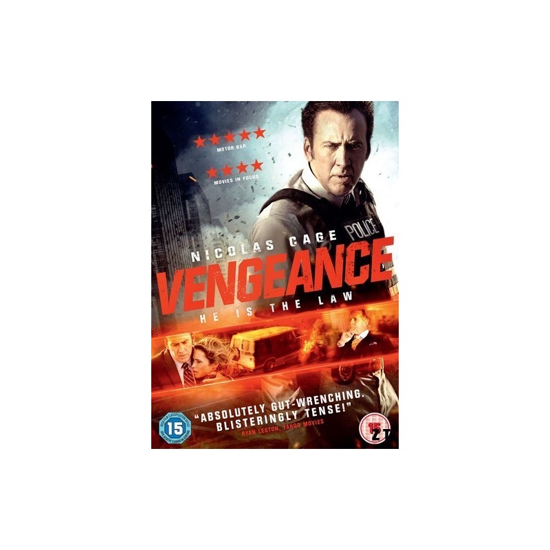 VENGEANCE: A LOVE STORY. DVD