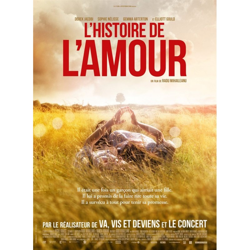 L'HISTOIRE DE L'AMOUR. DVD