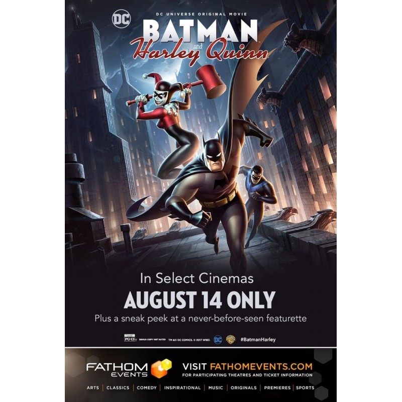 BATMAN AND HARLEY QUINN. DVD