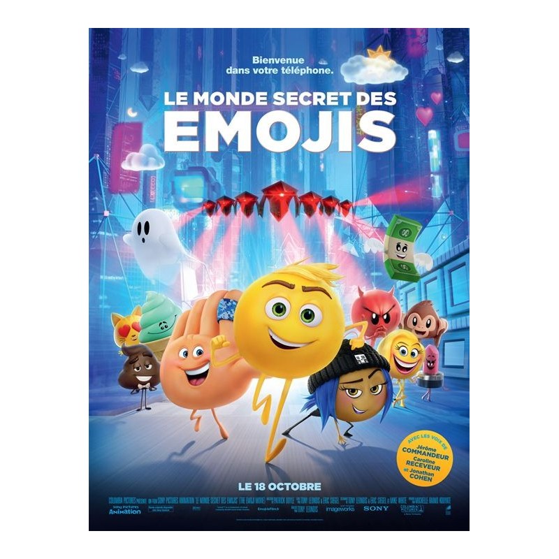 LE MONDE SECRET DES EMOJIS. DVD