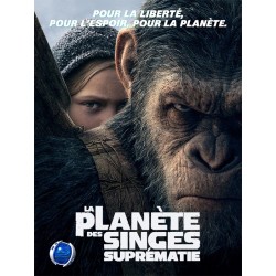 LA PLANÈTE DES SINGES - SUPRÉMATIE.   DVD