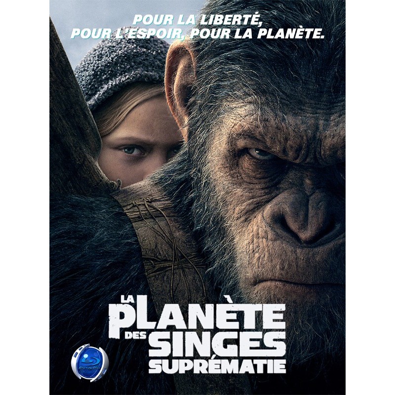 LA PLANÈTE DES SINGES - SUPRÉMATIE.   DVD