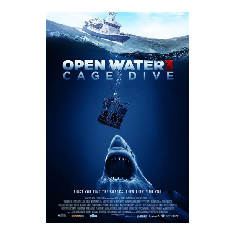 OPEN WATER 3: CAGE DIVE. DVD