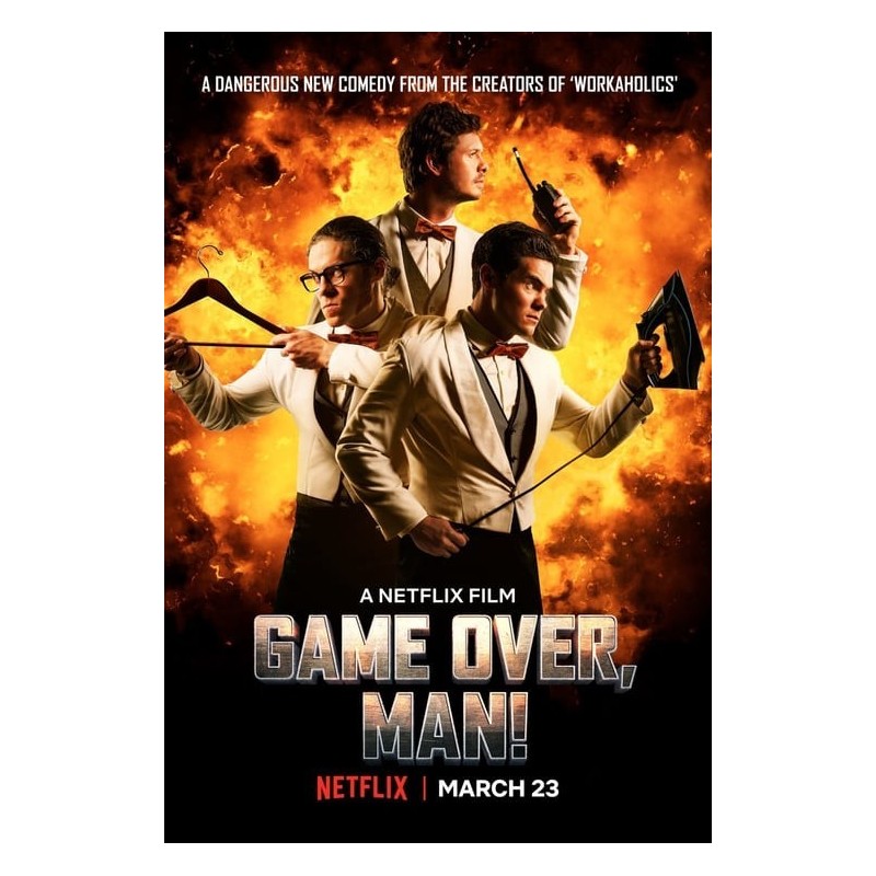 GAME OVER, MAN!. DVD